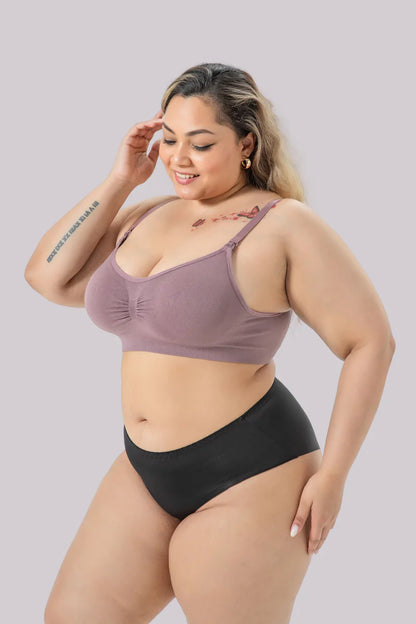SkinSilk™ Ava - Underwired & Seamless Breastfeeding Bra