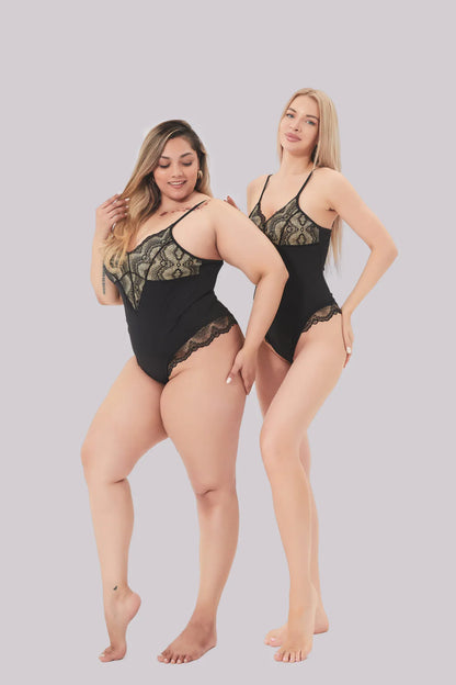 SkinSilk™ Rosaline - Lace Shapewear Bodysuit