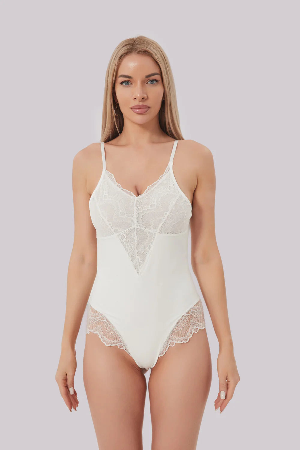 SkinSilk™ Rosaline - Lace Shapewear Bodysuit