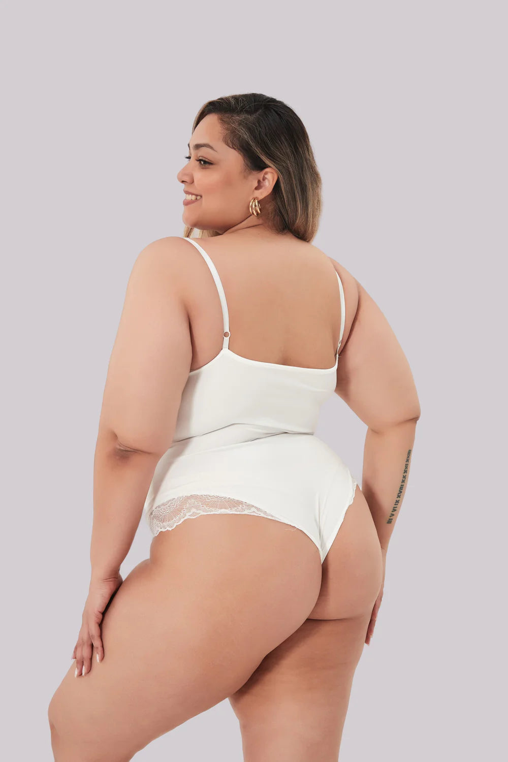SkinSilk™ Rosaline - Lace Shapewear Bodysuit