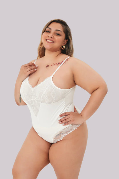 SkinSilk™ Rosaline - Lace Shapewear Bodysuit