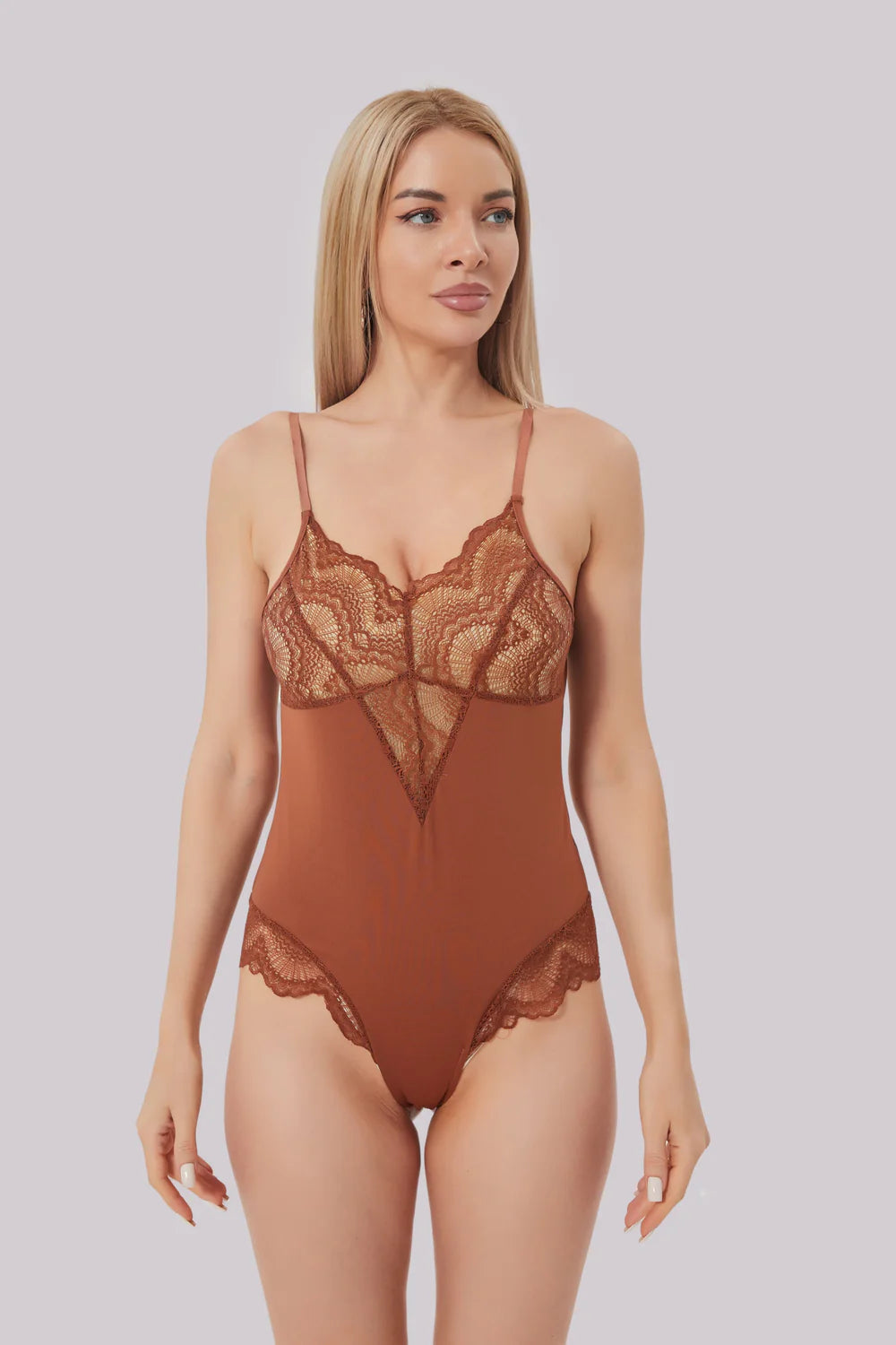 SkinSilk™ Rosaline - Lace Shapewear Bodysuit