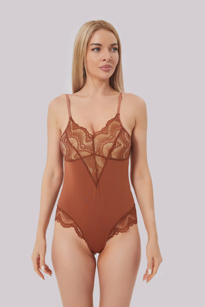 SkinSilk™ Rosaline - Lace Shapewear Bodysuit