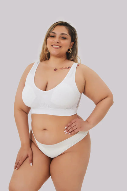 SkinSilk™ Gym - Breathable Push-Up Sports Bra
